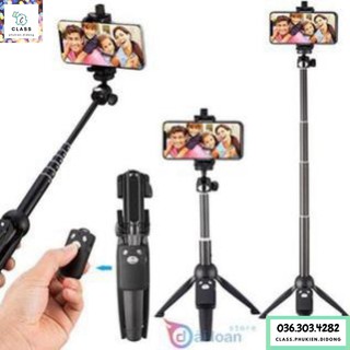 Gậy CHỤP ẢNH/SELFIE kiêm Giá đỡ Dài 1M K07 (Có Remote 360 độ)