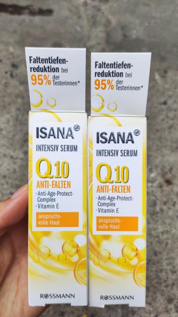 ( Hàng Đức chuẩn) Serm Isana Q10 chống lão hóa giảm nếp nhăn gíup săn chắc da mẫu mới nhất