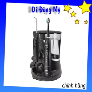 Bộ đôi waterpik wp-861 wp-862 wp-877 - combo máy tăm nước waterpik complete care 5.0 + bàn chải điện sonic