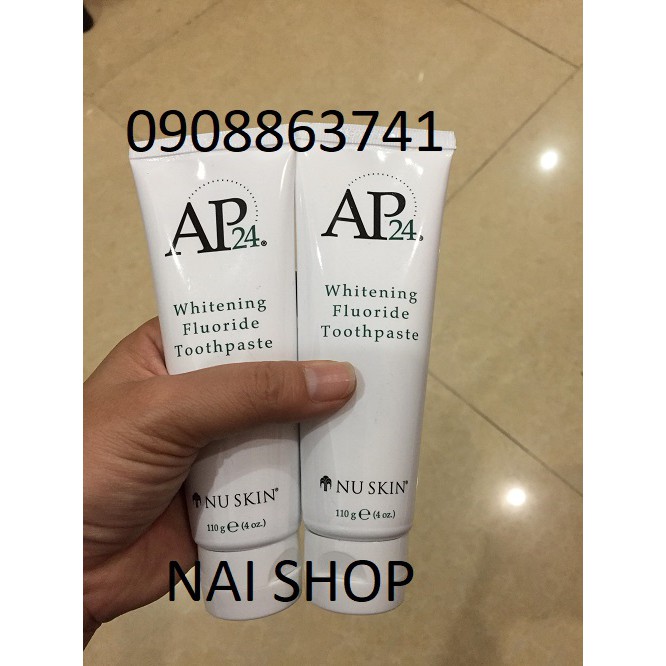 KEM ĐÁNH RĂNG NUSKIN AP24 WHITENING FLUORIDE TOOTHPASTE CỦA MỸ