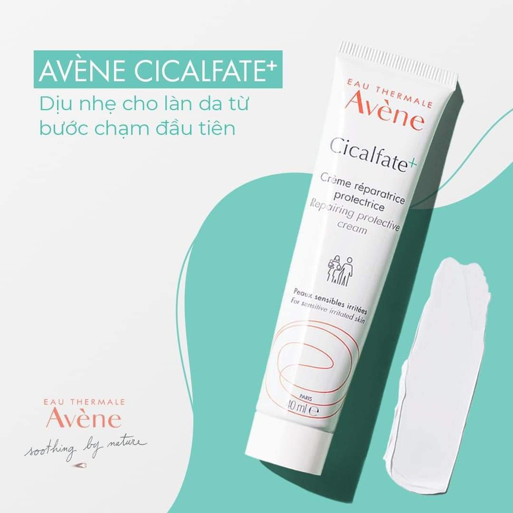 Kem dưỡng liền sẹo, phục hồi da Avene Cicalfate+ Repairing Protective Cream 40ml