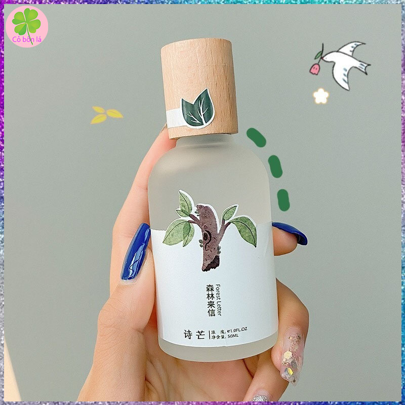 🌸 Hàng Có Sẵn 🌸 Nước Hoa Shimang Trà Thơ Vỏ Mờ Nắp Gỗ Sang Trọng 50ML | BigBuy360 - bigbuy360.vn