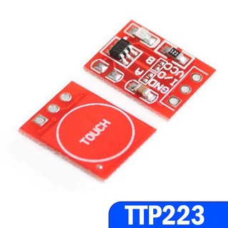 Module nút cảm biến chạm ttp223 - touch sensor ttp 223 1 nút cảm ứng điện dung