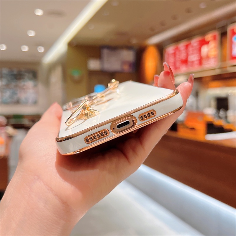 Ốp Điện Thoại TPU Mềm Chống Sốc Có Vòng Tay Trái Tim Cho iphone 13 12 Mini 11 Pro XS Max XR X 8 7 Plus SE 2 3 2020
