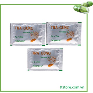 Trà gừng Traphaco (Hộp 10 túi) - Trapharco