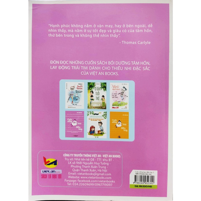 Sách - Cuộc sống bao điều hay 2 - Sống vươn lên suy nghĩ tích cực và yêu thương nhiều hơn