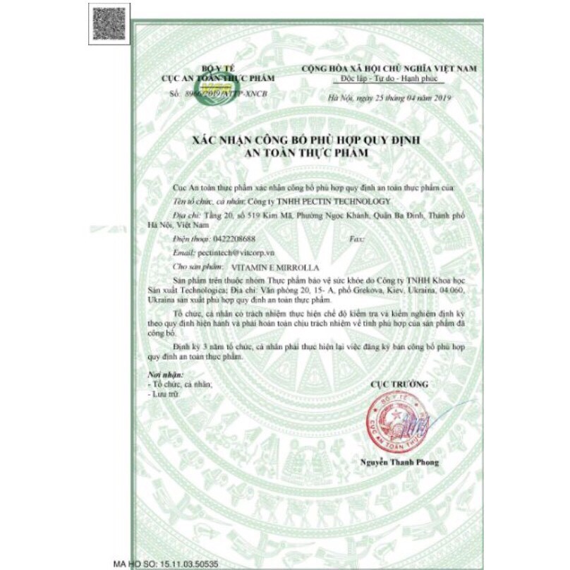 (Có Bill) Vitamin E 270mg nga dạng lọ 30 viên | Thế Giới Skin Care