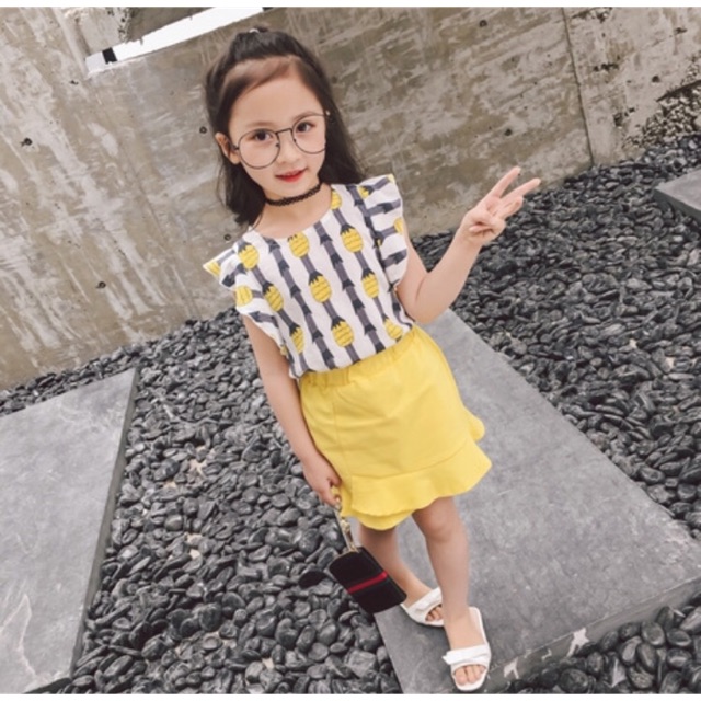 Set áo + chân váy đuôi cá