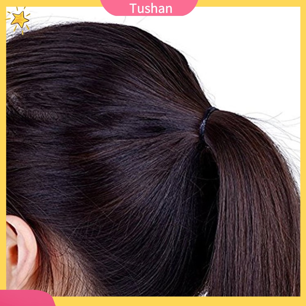 1000 Dây Thun Buộc Tóc Co Giãn Nhiều Màu Sắc