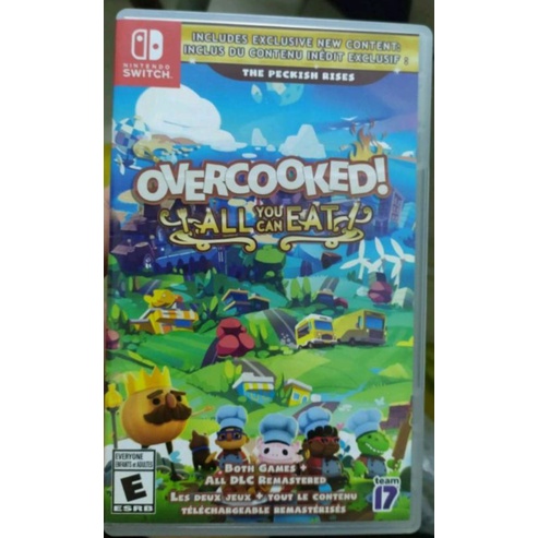 Băng game Overcooked all you can eat nintendo switch
