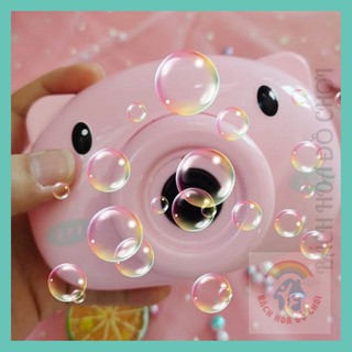 Máy ảnh thổi bong bóng 💖𝑭𝑹𝑬𝑬𝑺𝑯𝑰𝑷💖 Xà phòng - đồ chơi cho bé