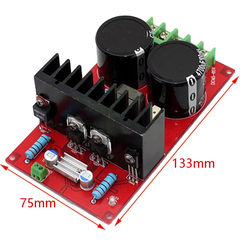 IRS2092 Mono Power Amplifier Board DC +-55V Uses the Original IRS2092