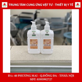 Dung dịch sát khuẩn tay nhanh Asirub chai 500ml và 1000ml