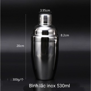 Bình Lắc Shaker Inox - Bình Lắc Pha Chế Inox