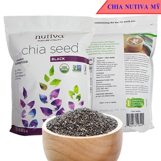 Hạt Chia Seed Nutiva (907g) Nhập Khẩu Mỹ