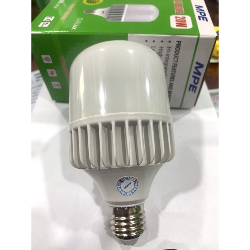 BÓNG LED TRỤ THÂN NHÔM MPE - SIÊU SÁNG TIẾT KIỆM ĐIỆN