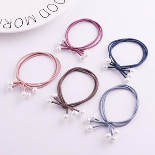 Dây buộc tóc sợi nhỏ đính 6 hạt
