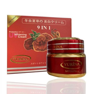 KEM DƯỠNG TRẮNG CHIẾT XUẤT NẤM LINH CHI - CHỐNG LÃO HÓA DA YURINA 25G