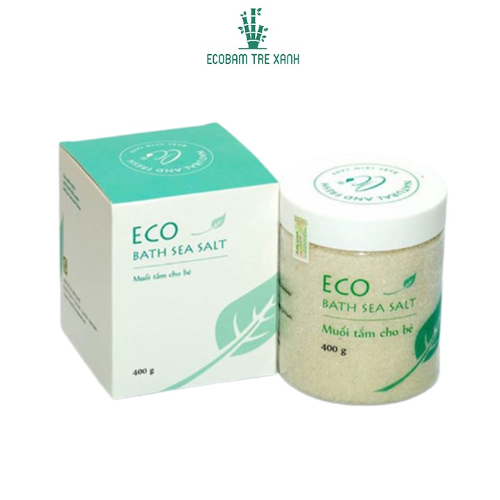 Muối Tắm Bé Sinh Dược Eco, Muối Tắm Bé Thảo Dược Giảm Rôm Sảy, Mẩn Ngứa, Dị Ứng, Làm Ấm Cơ Thể Bé