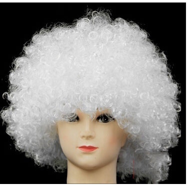 deuaty cutadorns1 Curly Afro Fancy Dress Wigs Funky Disco   Style Mens\\/Ladies Costume 70s Hair