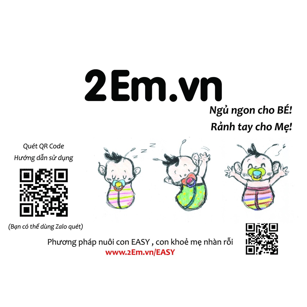Bộ Công Cụ EASY phương pháp nuôi con EASY: Con khỏe, mẹ nhàn rỗi - Hải Dương