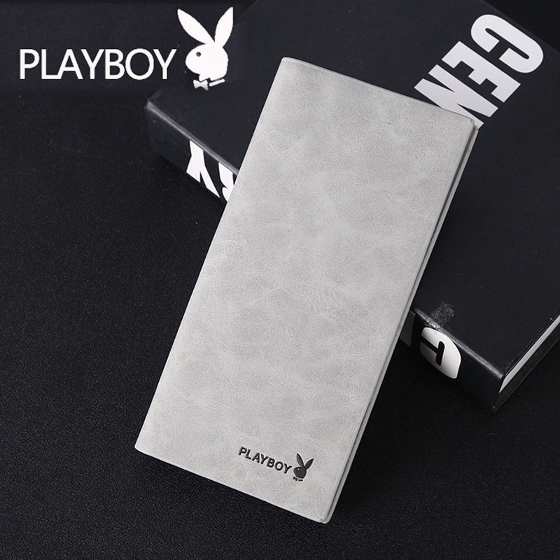 Ví Dài Playboy Siêu Mỏng Phong Cách Hàn Quốc Thời Trang Cho Nam