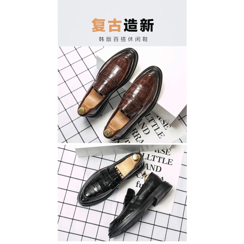 Giày Da Nam Oxford Phong Cách Doanh Nhân size 37-46