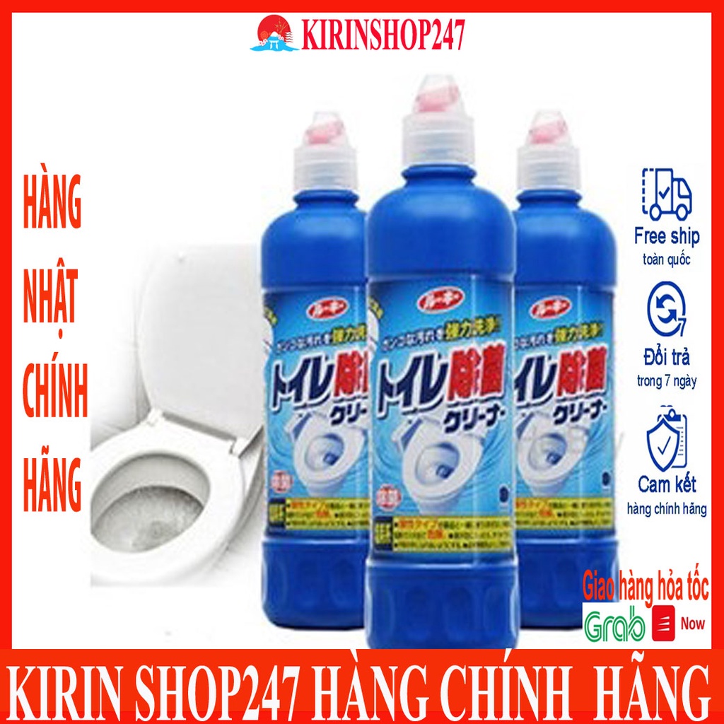 Nước tẩy rửa bồn cầu 500ml Hàng Nhật Chính Hãng