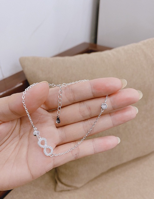 Lắc chân nhiều mẫu vương miện, sao cây bông tuyết vô cực bạc chuẩn nét