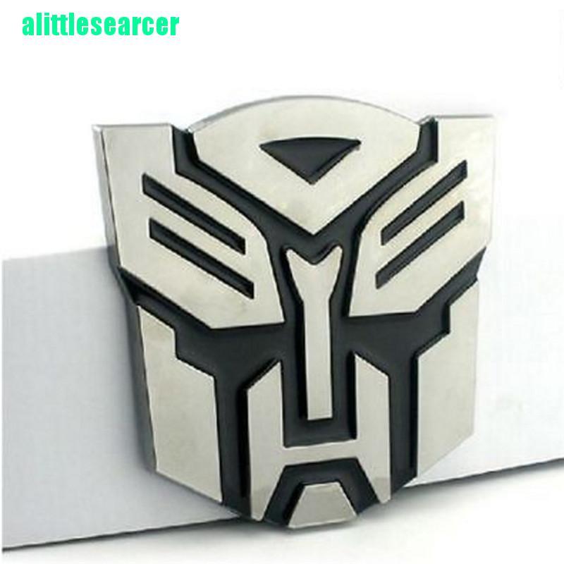 TRANSFORMERS Miếng Dán Logo 3d Cho Xe Hơi