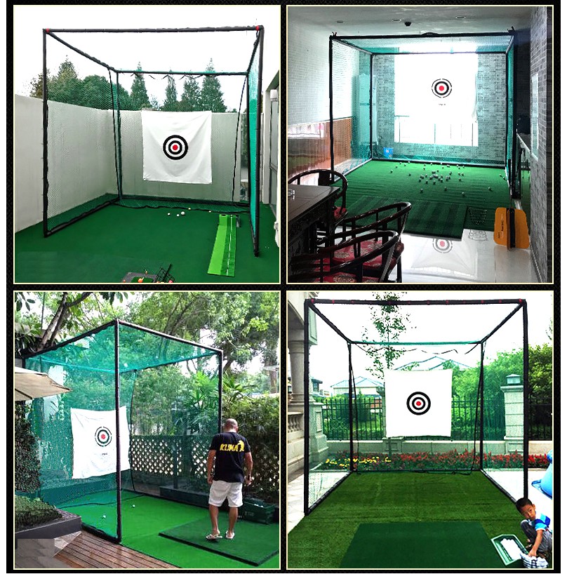 Khung tập SWING cho Golfer tại nhà, nhiều kích thước và nhận đặt theo kích thước ngôi nhà - Loại 6m x 6m