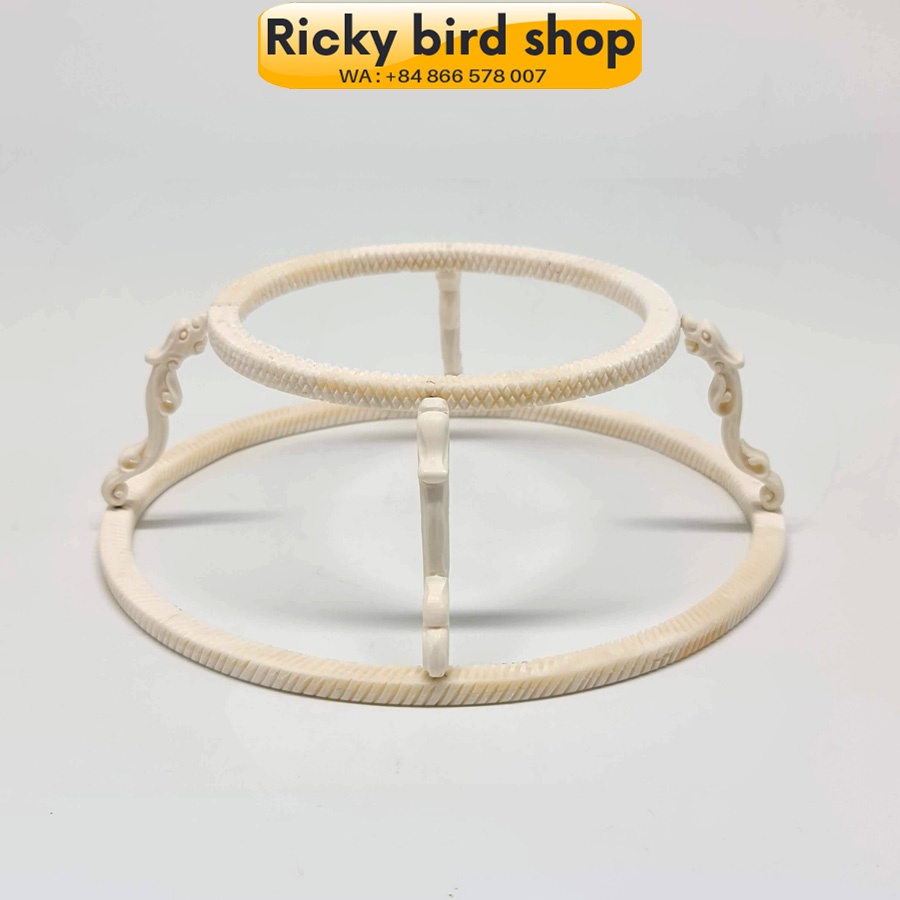 Cầu dế rồng cho lồng khuyên - Phụ kiện xương độ lồng