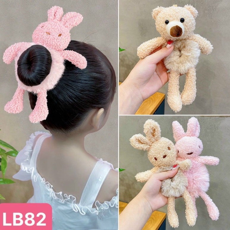 Buộc Tóc Hình Gấu Kute