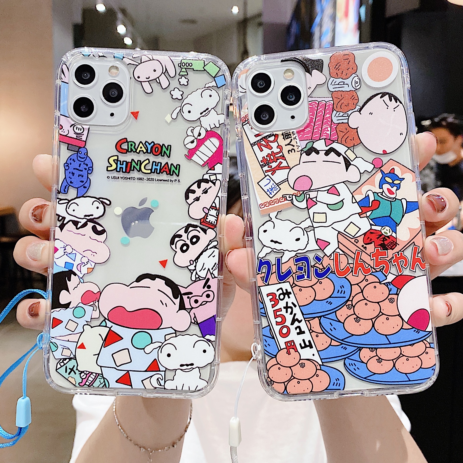 Shin Cậu bé bút chì case iphone 12 12pro 11 11pro XR XS Max i7/8 6s plus SE 2020 Ốp trong