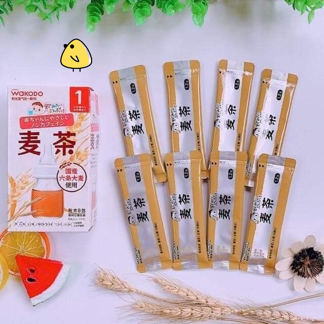 Trà Wakodo Đủ Vị Hoa Quả Lúa Mạch Cho Bé Giải Nhiệt Tăng Sức Đề Kháng Chống Táo Bón