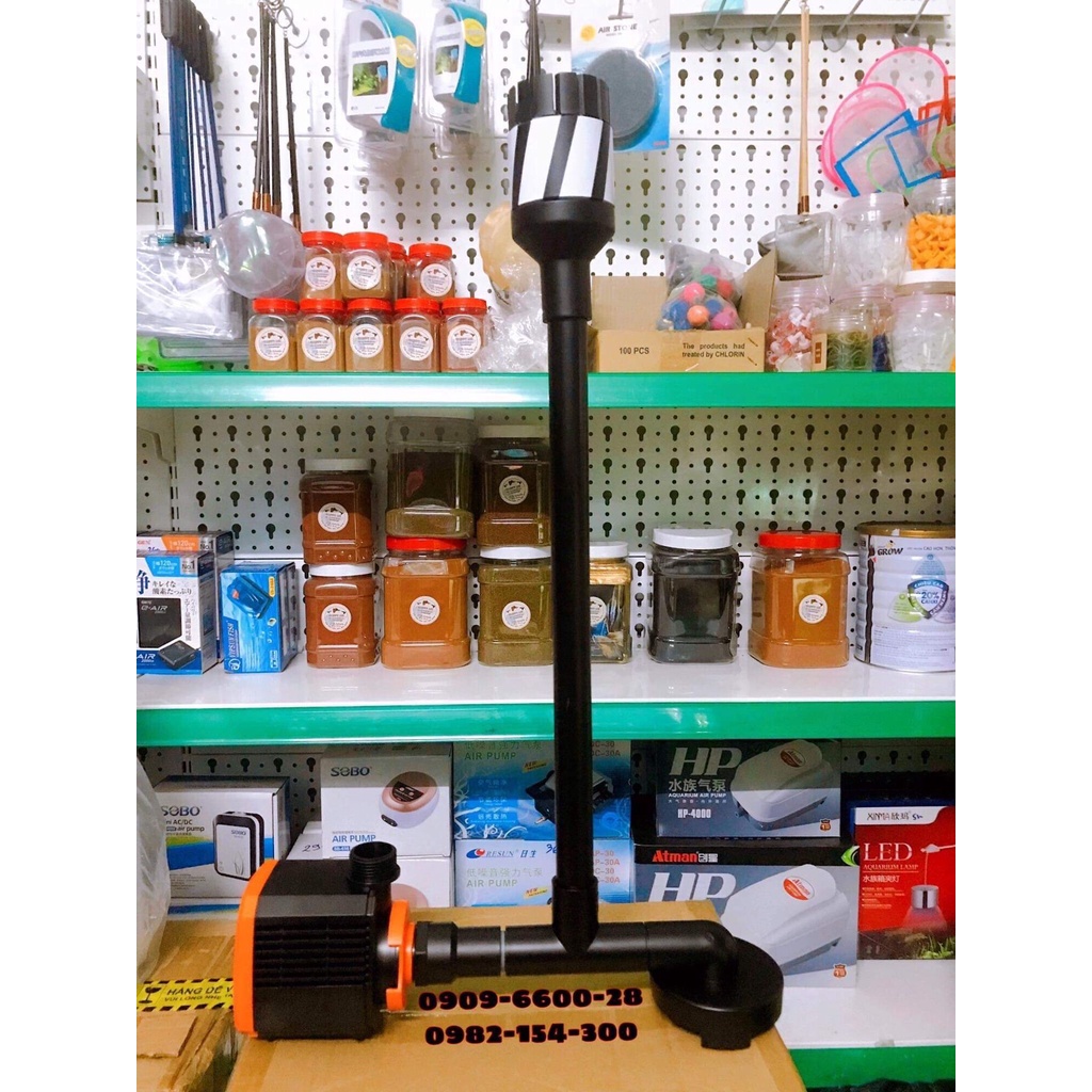 Bộ Hút Mặt Hút Đáy Bơm Baoyu, Periha, Atman (Không Kèm Bơm) - Hút Mặt Đáy Bể Cá