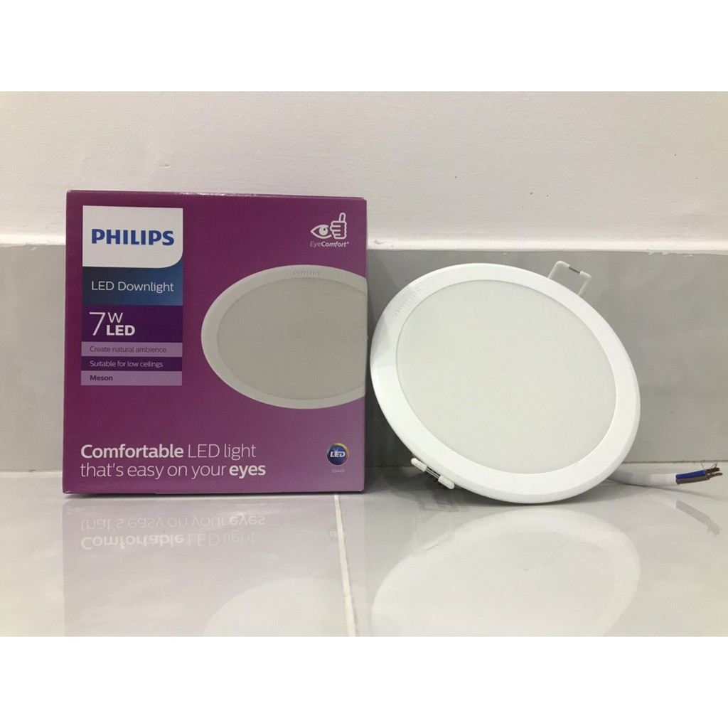 [HÀNG CHÍNH HÃNG PHILIPS]  Đèn Led Âm Trần (Downligh) Meson  5944X Siêu Sáng, Độ Bền Cao, Giá Rẻ