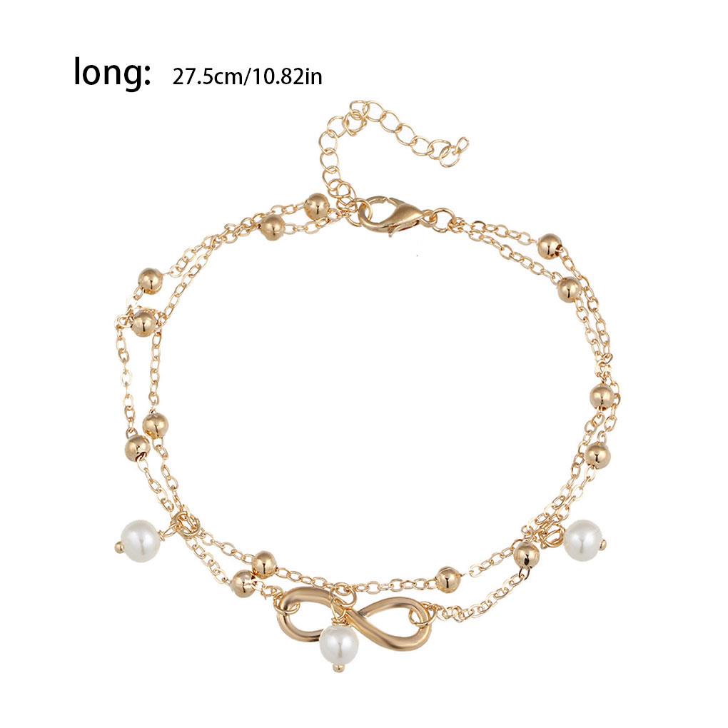 Lắc Chân HợP Kim ĐíNh Đá Xinh XắN