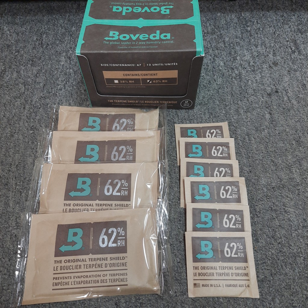 Boveda 62% gói giữ ẩm 2 chiều siêu bền siêu tiết kiệm gói 8g và 67g