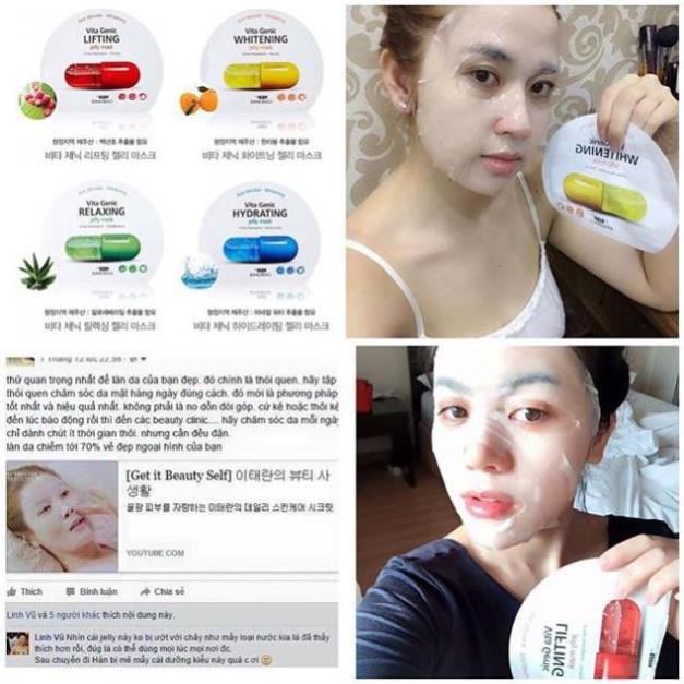 [FREESHIP] Mặt nạ Banobagi Vita Genic Jelly Mask Hàn Quốc BNBG mask