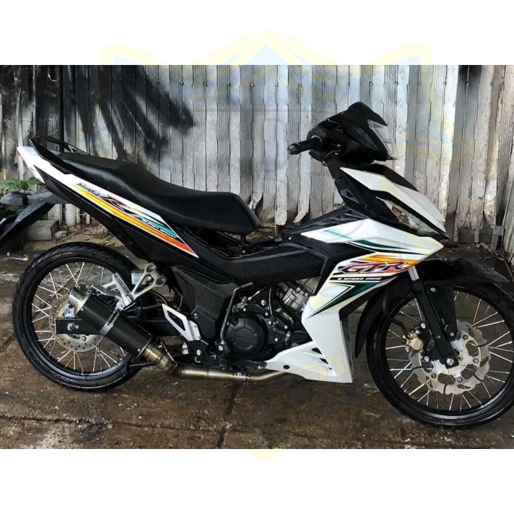 ( Quí khách vui lòng mang ra tiệm cho thợ dán ) Tem winner GTR trắng