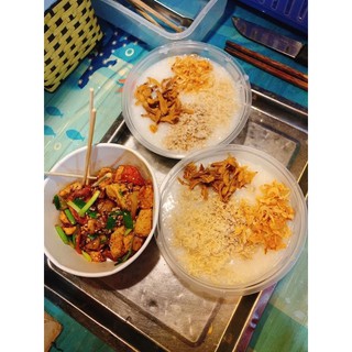 50 bát giấy 1000ml - đựng bún phở, cháo, mì cay (kèm nắp)