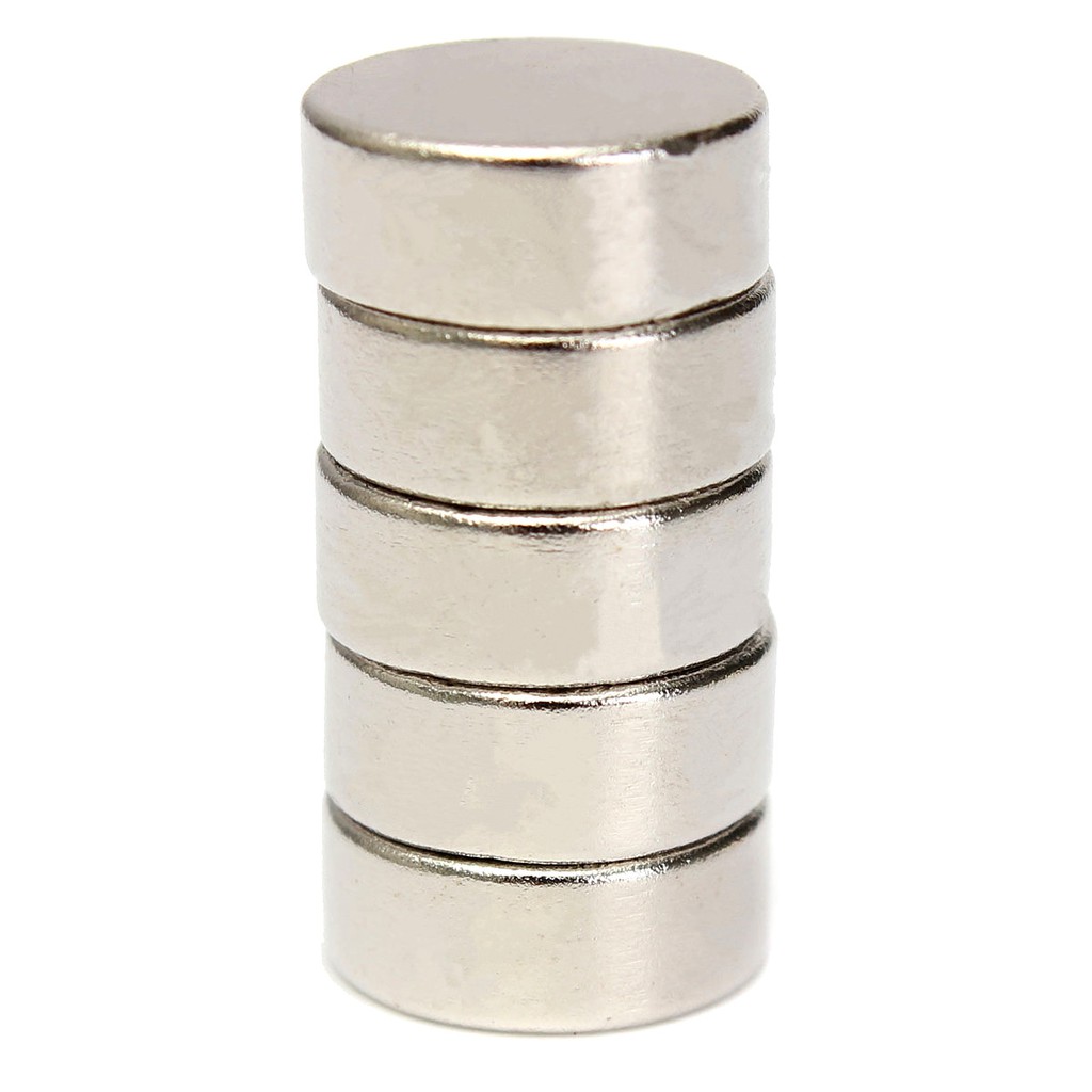 Nam châm siêu mạnh 15x2mm, loại nam châm trắng đất hiếm 15x2mm lực hút mạnh