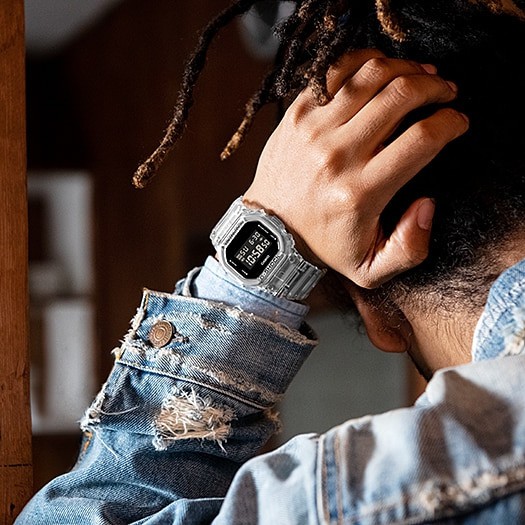 Đồng Hồ Casio Nam Dây Nhựa GSHOCK DW-5600SKE-7DR Chính Hãng
