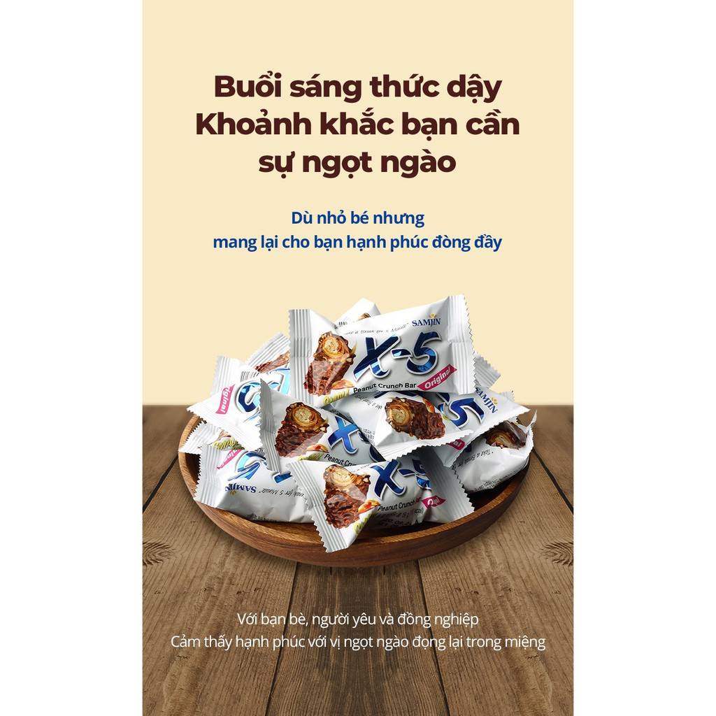 Bánh Socola X5 ( 5 lõi nhân) Hàn Quốc