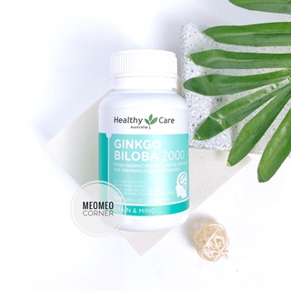 Mẫu mới bổ não hoạt huyết dưỡng não healthy care ginkgo biloba úc 2000mg - ảnh sản phẩm 5