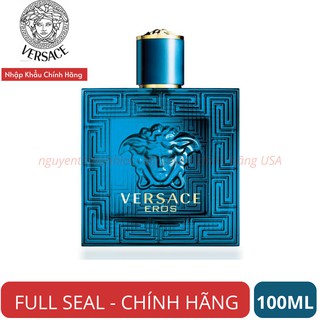 Nước Hoa Versace Eros For Men 100ml EDT Cam Kết Chính Hãng Ý