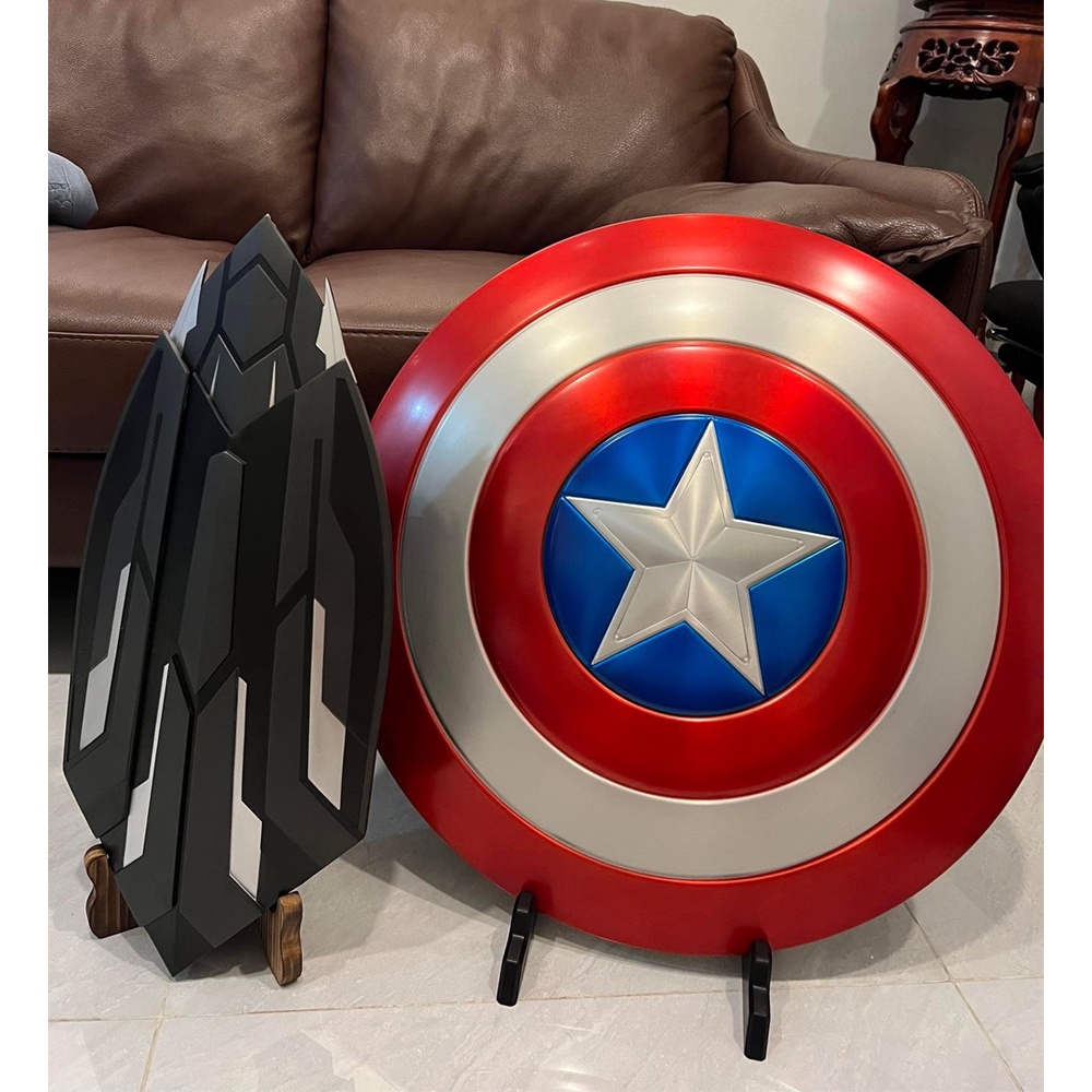 Khiên Captain America HCMY Full Metal 1:1 cao cấp phiên bản kỷ niệm 10 năm