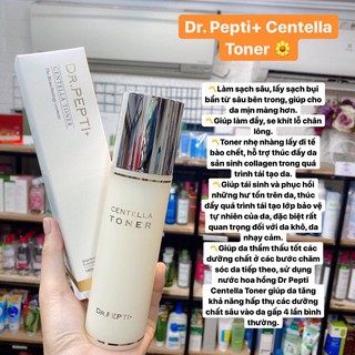 Nước hoa hồng/Toner Dr.Pepti Centella Toner