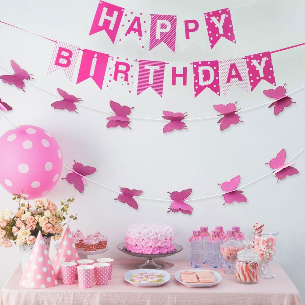 Vòng Hoa Giấy 3D Nhiều Màu Sắc 3M Dùng Trang Trí Phông Nền Tiệc Cưới